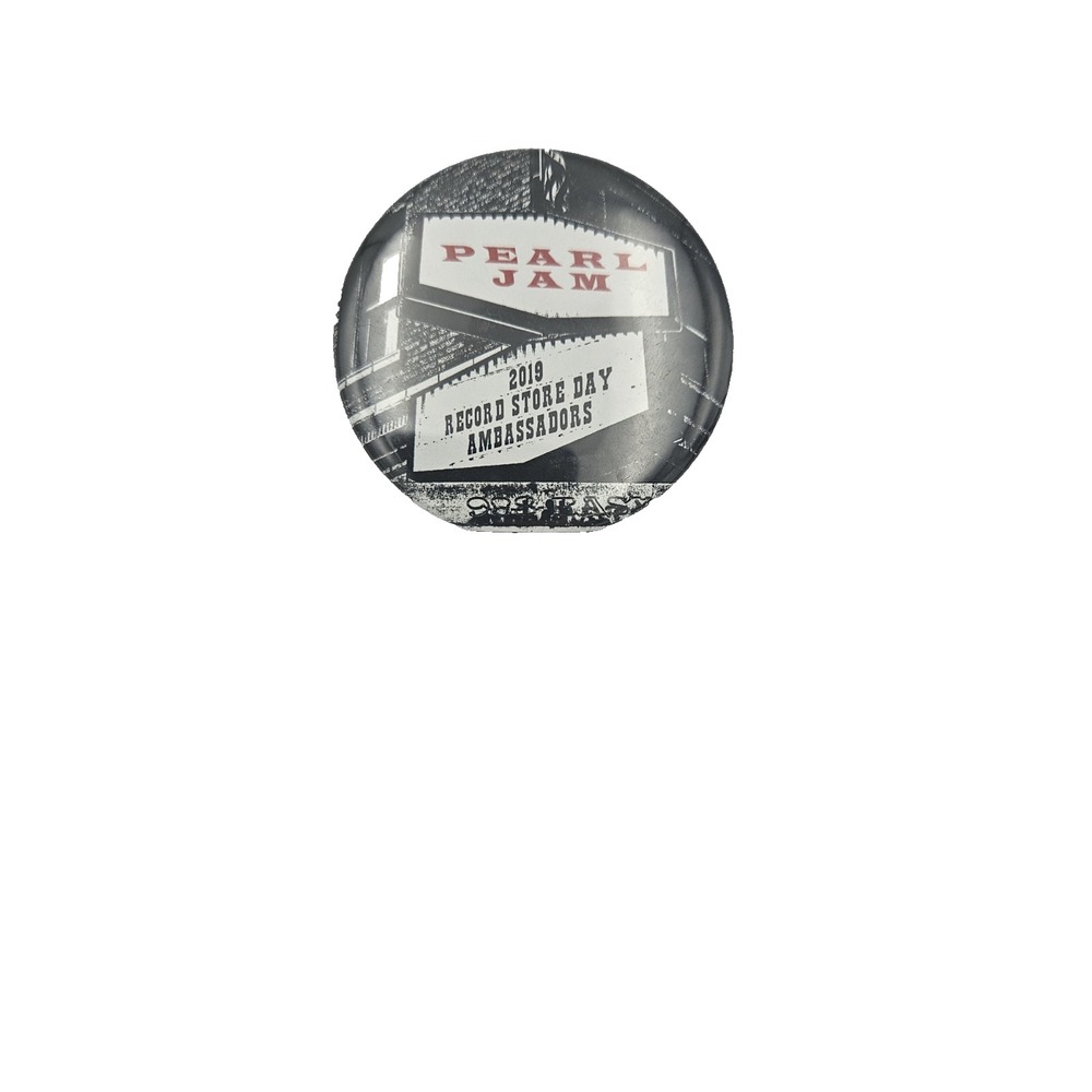 Pearl Jam 2019 Record Store Day Ambassador Button‎ Pin 2.25" Promo Rare
